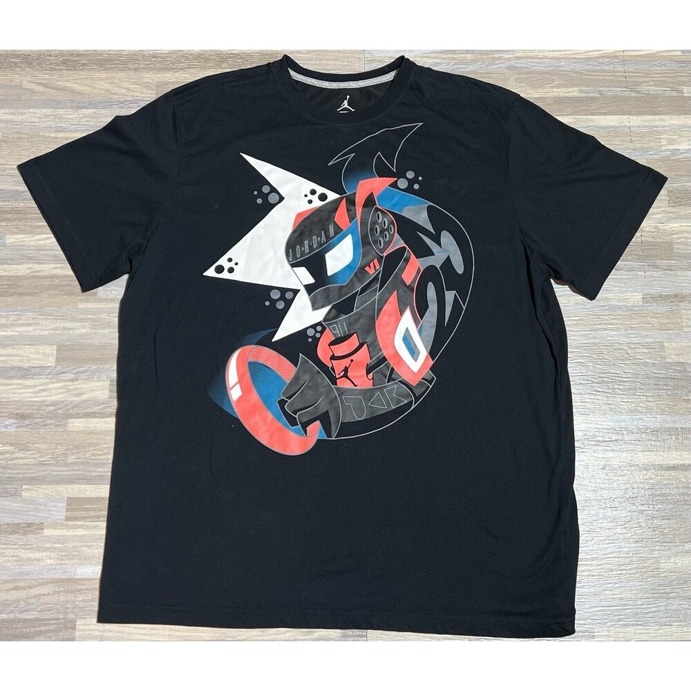 Nike Air Jordan Anime Kano Graphic T Shirt Size XXL